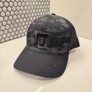 Travis Mathew Hat Cap Snapback Adjustable Mesh Back Trucker Golf Outdoor Adult